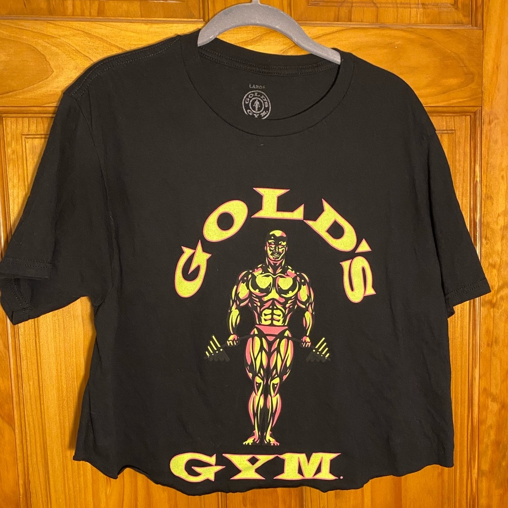 Gold’s Gym Cropped Tee